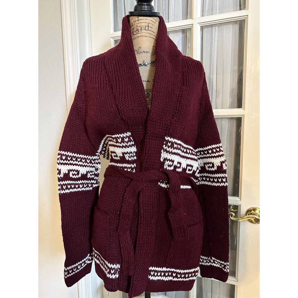 Mexican Unisex Vintage Style Cardigan